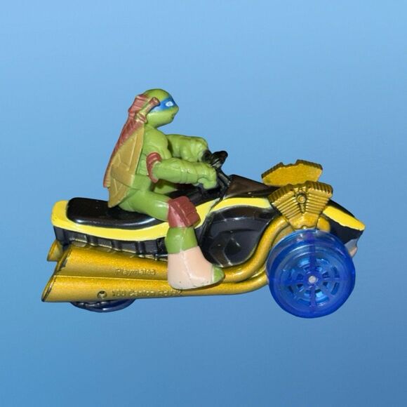 2014 Viacom Teenage Mutant Ninja Turtles TMNT Leonardo 2.5" Diecast Car A21 - Picture 5 of 9